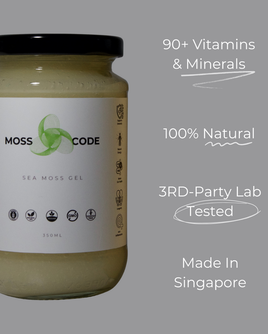 MOSS CODE - GOLD SEA MOSS GEL (350ML)