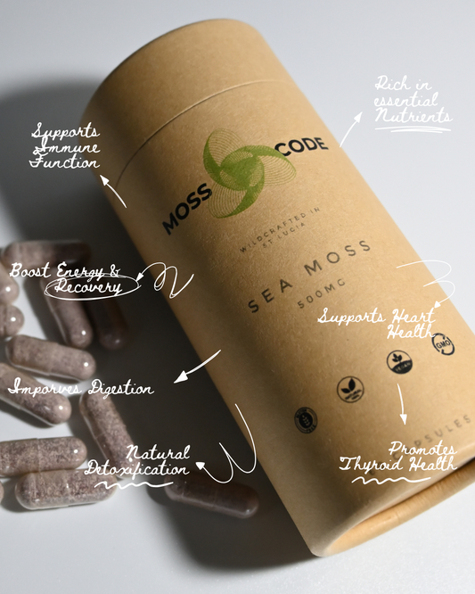 MOSS CODE - SEA MOSS CAPSULES (500MG)