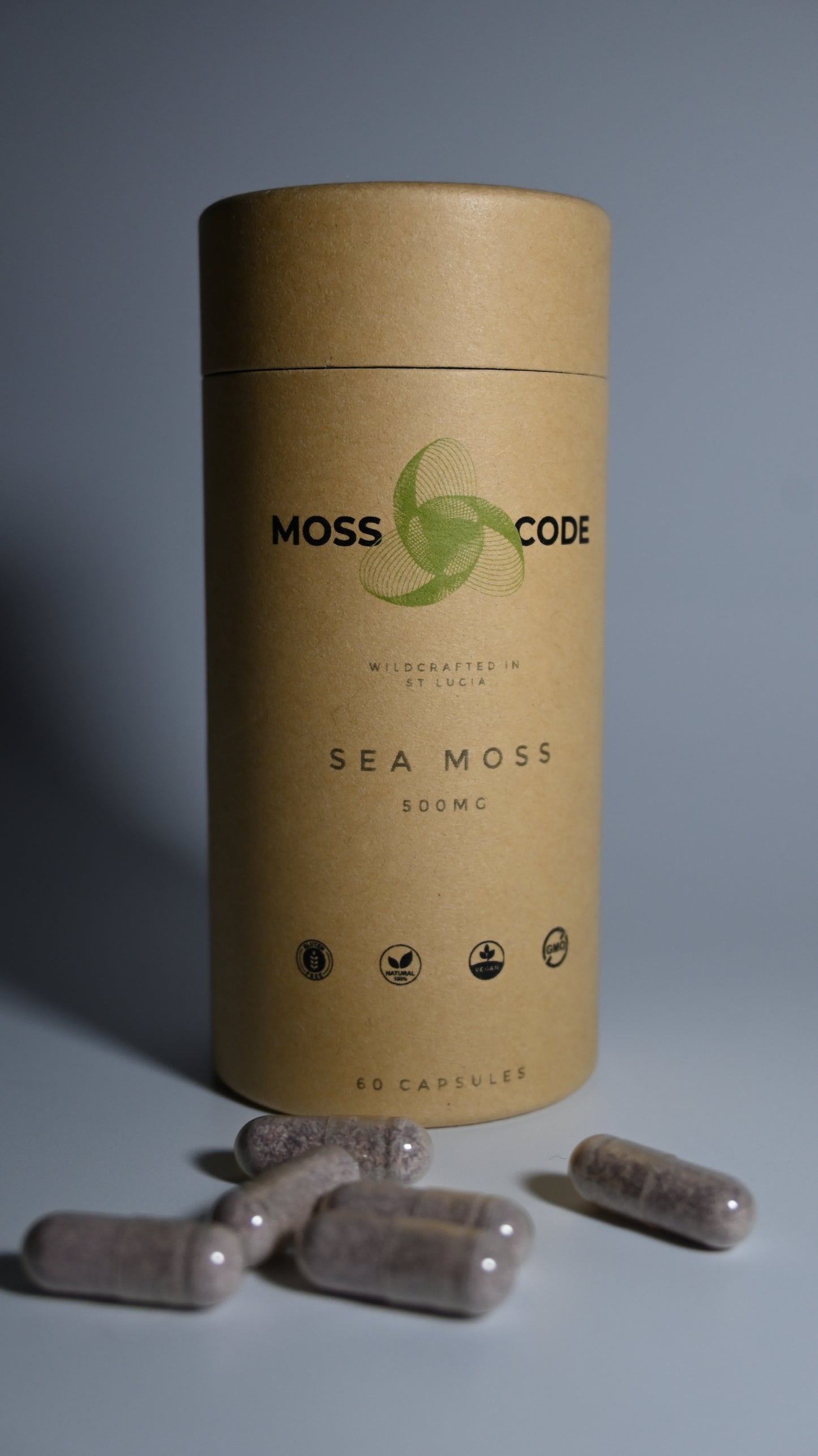MOSS CODE - SEA MOSS CAPSULES (500MG)